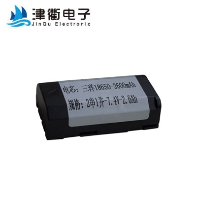 7.4v 2600mAh三洋18650锂电池组